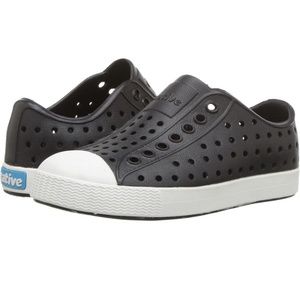 Native Shoes Jiffy Black & White (J1)